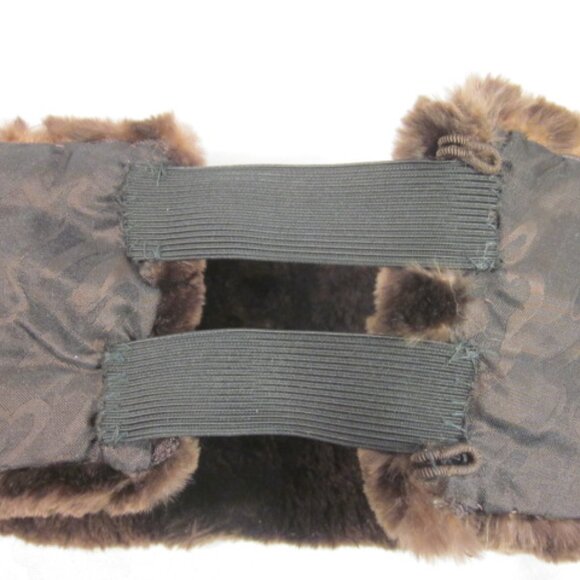 VINTAGE FUR HEADBAND 50's- 60's SATIN LINING VERY GOOD CONDITION ELASTIC IN BACK - Picture 5 of 7